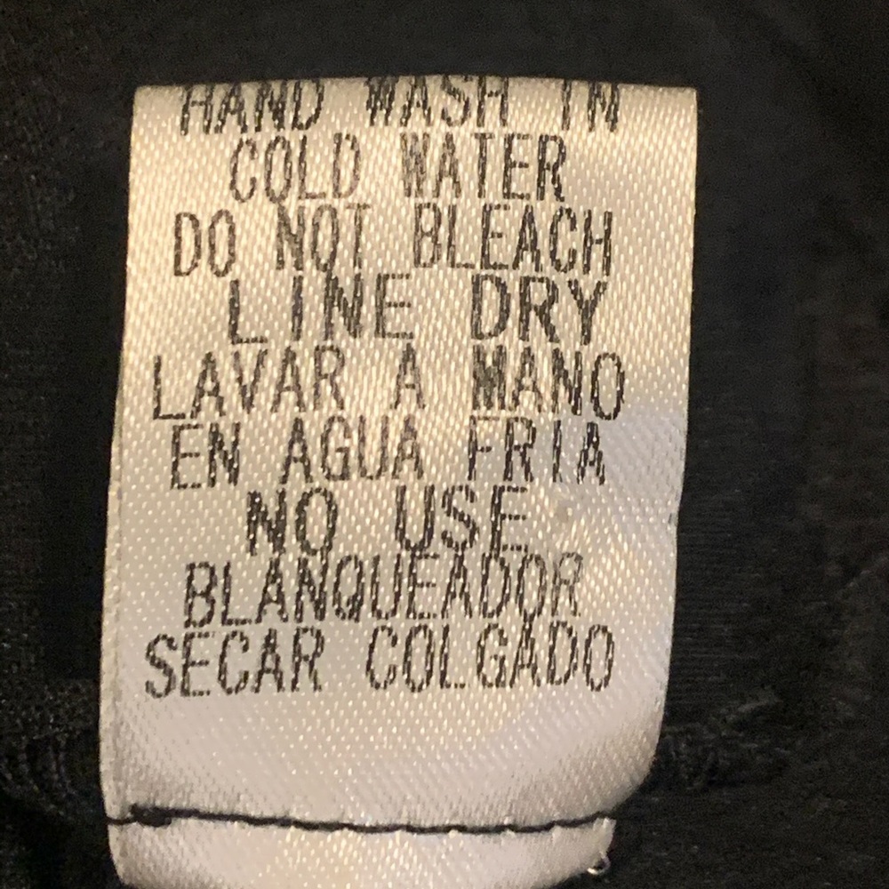 Entro Black Embroider Dress Short Romper sz Small - Picture 6 of 7